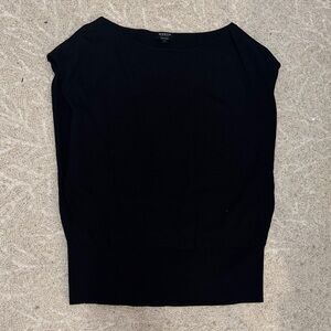 WORTH NEW YORK Black Sleeveless Top size L